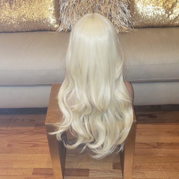 Long Blonde Synthetic Barbie Wig